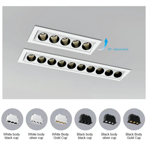 Grix series - LED spotlight linear chiếu sáng chung