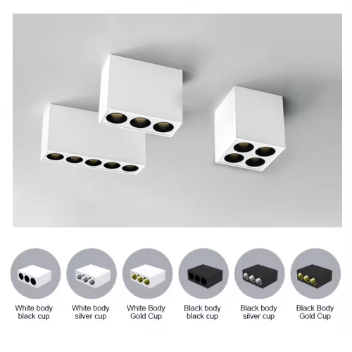 AMAZ Rec series - LED spotlight chiếu sáng chung đa năng trong nhà