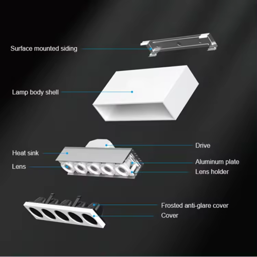 Amaz series - LED surface spotlight chiếu sáng chung