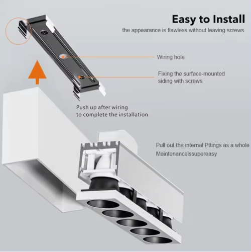 Amaz series - LED surface spotlight chiếu sáng chung