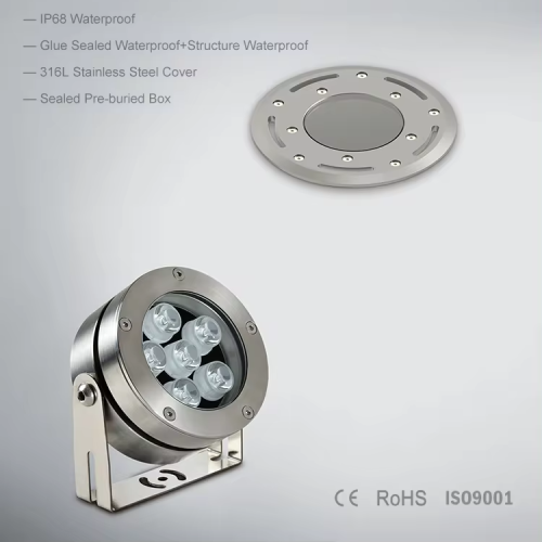 Lafos series - LED chiếu sáng hồ bơi, hồ phun nước cảnh quan