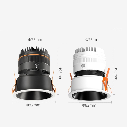 Riou series - LED spotlight thông minh Turnable white smart chiếu sáng zoom góc chiếu