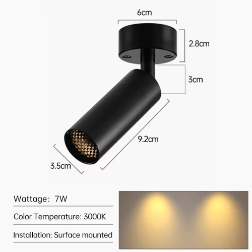 Tracko series - LED spotlight gắn nổi chiếu sáng đa năng góc rộng